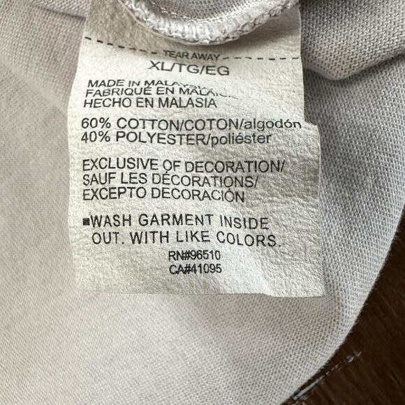 Under Armour Project Rock Shirt Womens XL Gray Cropped Training Boxy 1377441 - Picture 6 of 12